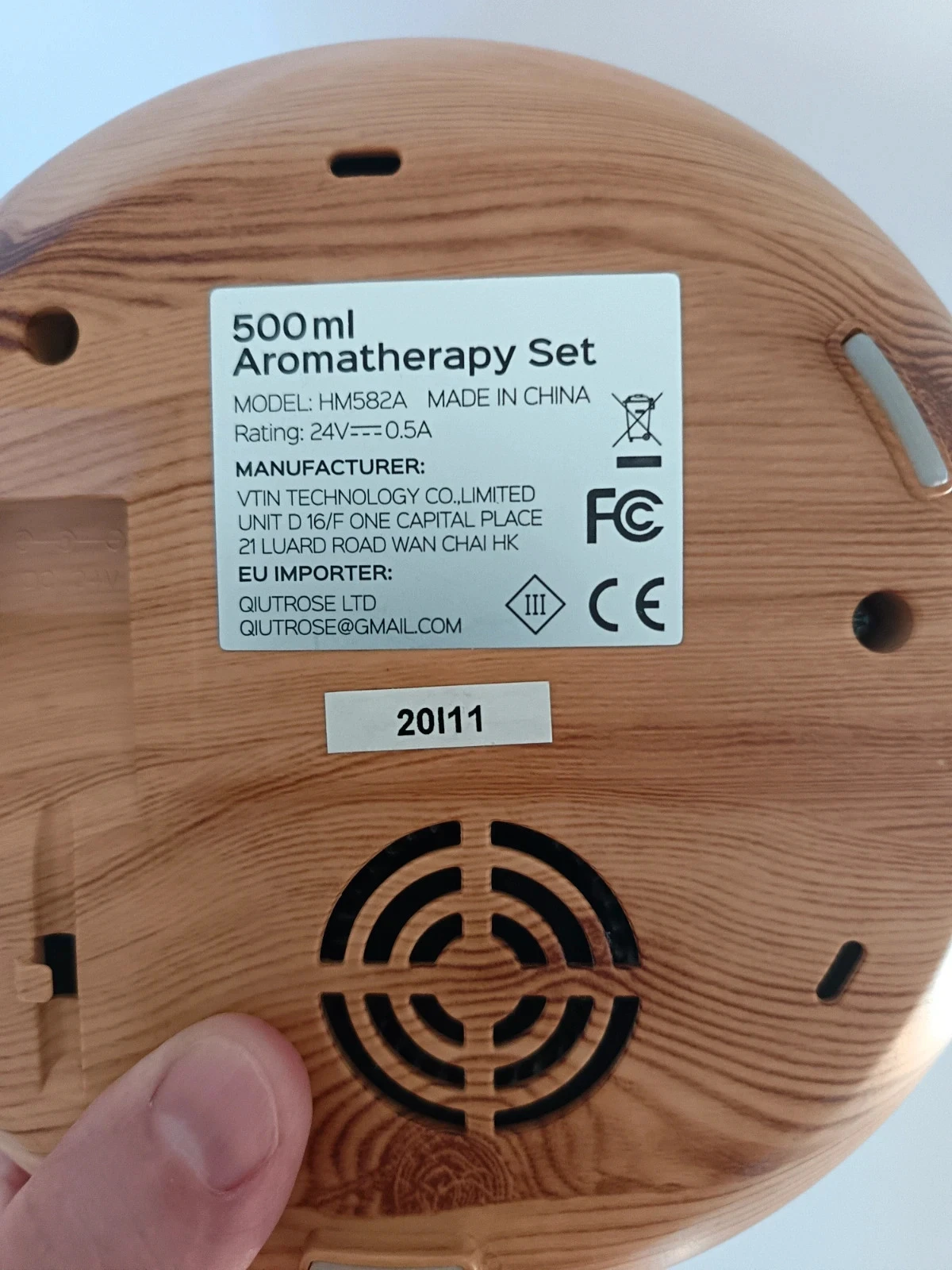 VicTsing essential oil aromatherapy diffuser 500 mL – photo 4
